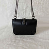 Valentino Small Glam Lock Noir Crossbody Bag