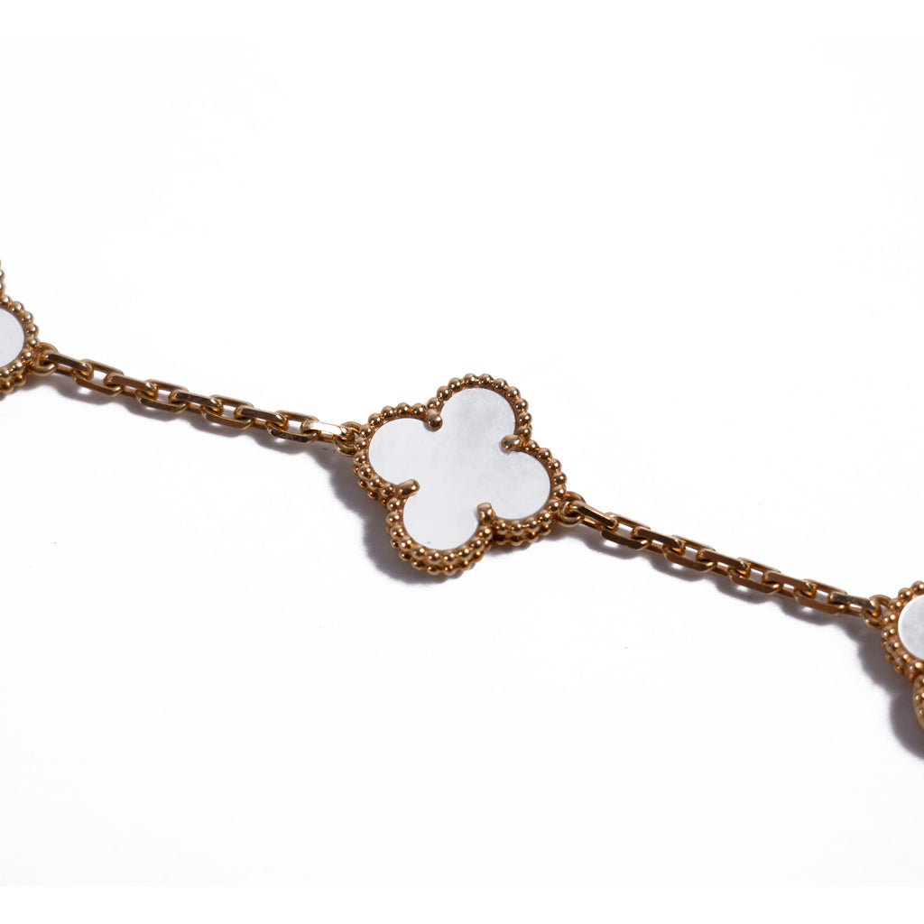 Van Cleef & Arpels Alhambra 5 Motifs Bracelet Accessories Van Cleef & Arpels - Shop authentic new pre-owned designer brands online at Re-Vogue