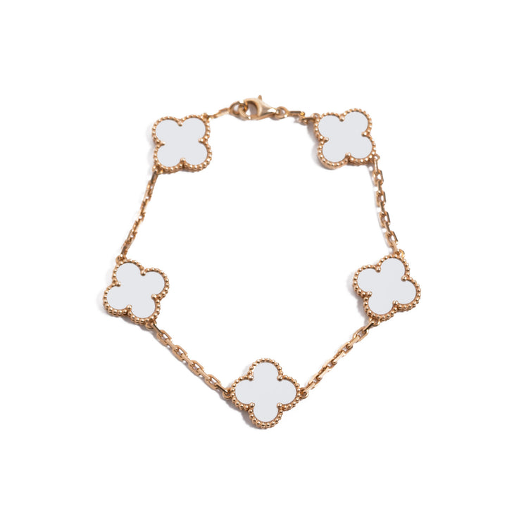 Van Cleef & Arpels Alhambra 5 Motifs Bracelet Accessories Van Cleef & Arpels - Shop authentic new pre-owned designer brands online at Re-Vogue