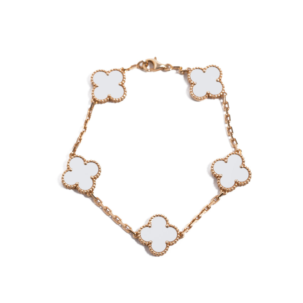 Van Cleef & Arpels Alhambra 5 Motifs Bracelet Accessories Van Cleef & Arpels - Shop authentic new pre-owned designer brands online at Re-Vogue