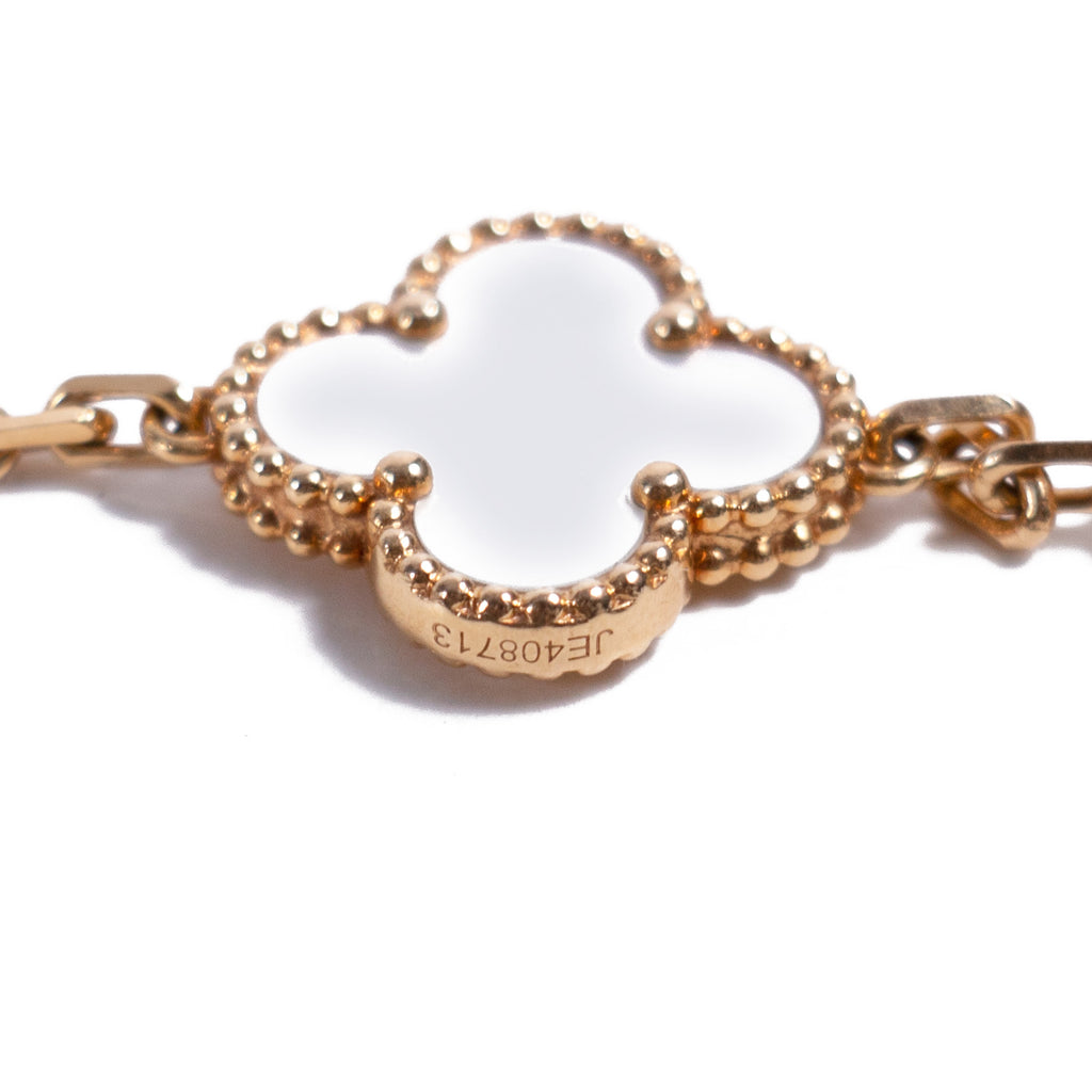 Van Cleef & Arpels Alhambra 5 Motifs Bracelet Accessories Van Cleef & Arpels - Shop authentic new pre-owned designer brands online at Re-Vogue