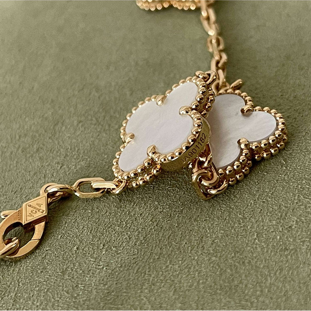 Van Cleef & Arpels Vintage Alhambra 10 Motifs Necklace