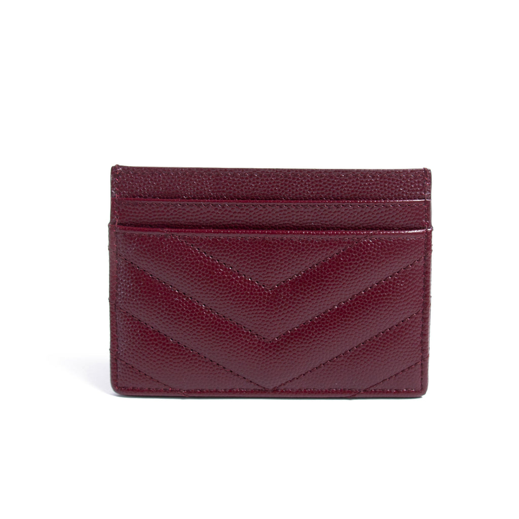 Saint Laurent Monogram Card Holder Accessories Yves Saint Laurent - Shop authentic new pre-owned designer brands online at Re-Vogue