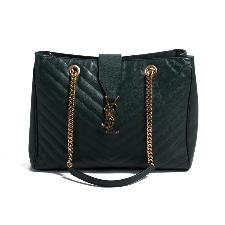 Saint Laurent Monogram Shopping Tote Bags Yves Saint Laurent - Shop authentic new pre-owned designer brands online at Re-Vogue